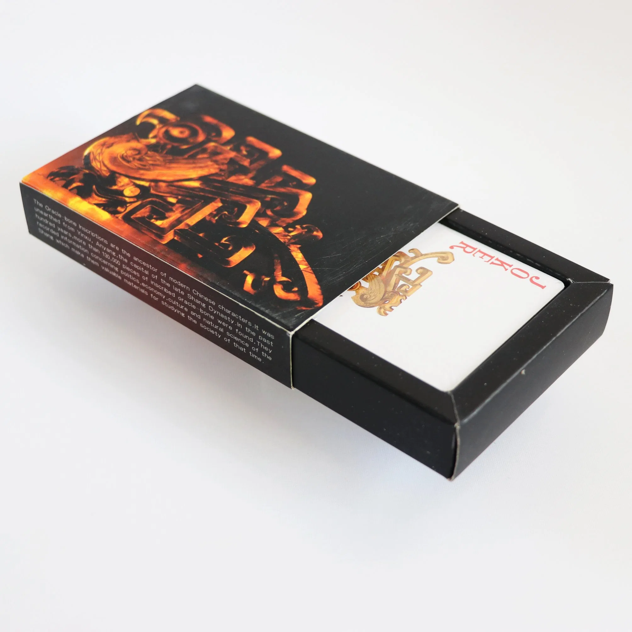 Cajón de logotipo personalizado Caja de regalo con naipes