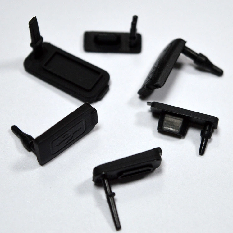 China Rubber Products of Rubber USB Dust Plug for Computer Female USB a Port Cover Anti Dust Covers
