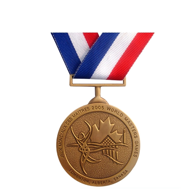 Promotional Custom Cheap College Coin Sport Marathon Meeting Events Zinc Alloy Metal Gold Enamel Souvenir Running Award Medal Medallion (226)