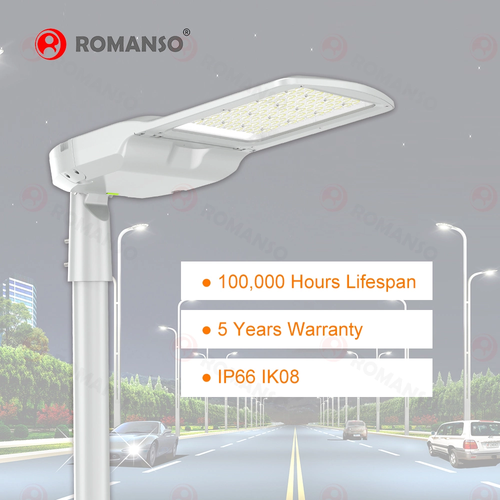 Diafragma linear AC em alumínio fundido ultrafino IP65 High Lâmpada LED de garantia de 3 anos de desempenho para luz de estrada exterior