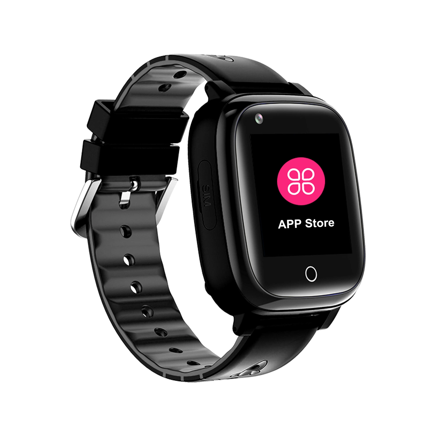 Nuevo reloj GPS rastreador impermeable 4G IP67 con frecuencia cardiaca Alarma de caída de la presión arterial para ayuda de emergencia D4L