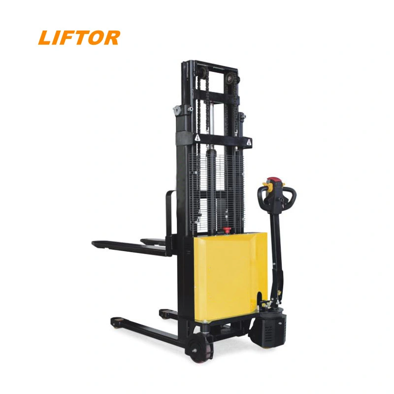 Liftor Semi eléctrico elevador de grúa de forklift Lifor serie 1t 1,5T 2t