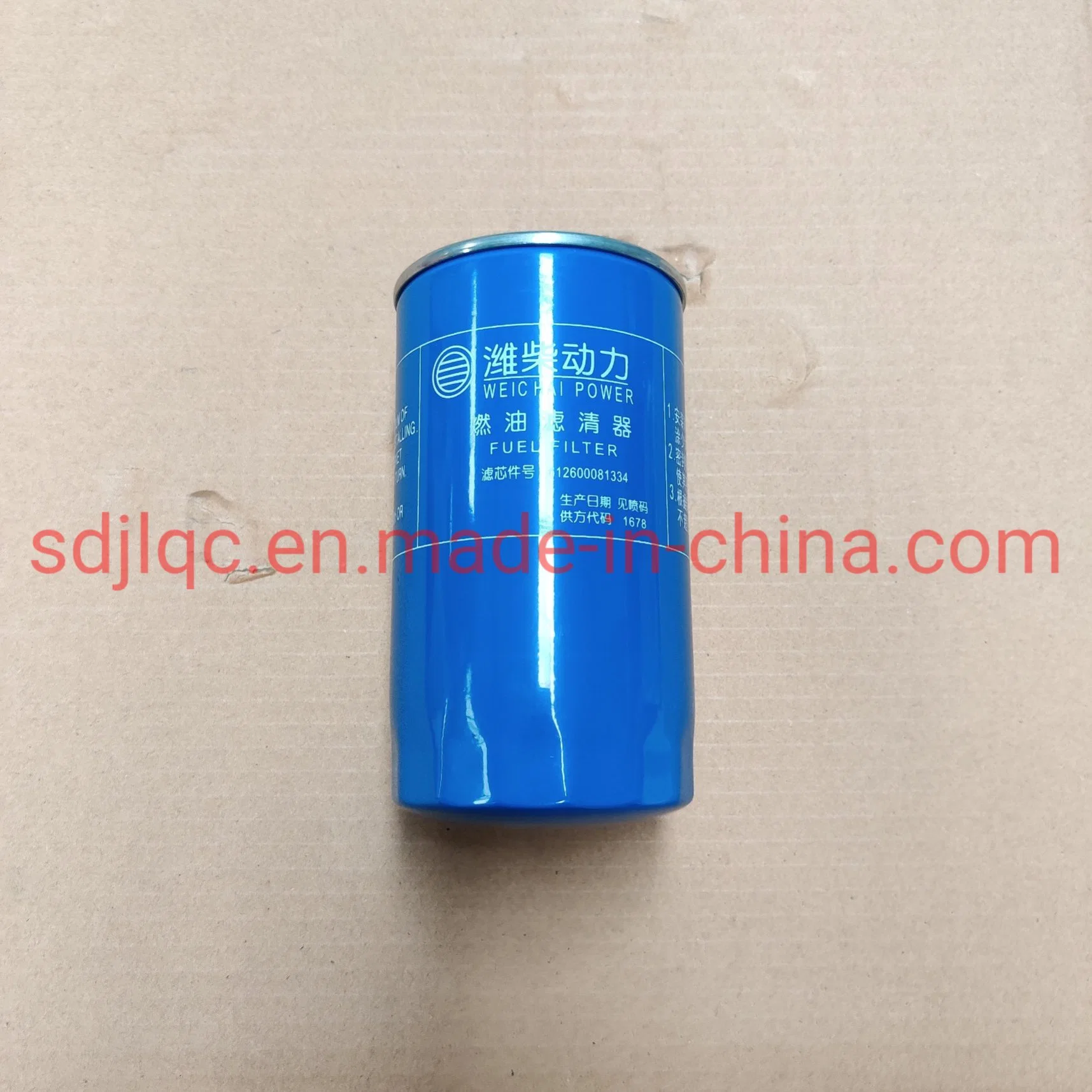 Hot Selling Weichai Wd615 Engine Spare Parts 612600081334 Diesel Filter Element Engine Wearing Parts for Wechai Engine