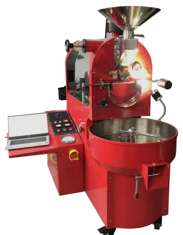 Available Stock Small Coffee Business Use Yoshan 1kg 1.5kilo 2kg 2.5kg 3kg Coffee Bean Roaster Coffee Drum Roaster