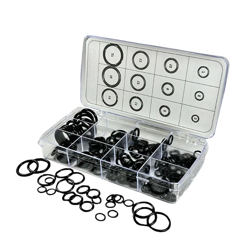 Rubber O-Ring Kit 30 Sizes 386 PCS 5c Oring Box Standard Industrial Ring Assortment