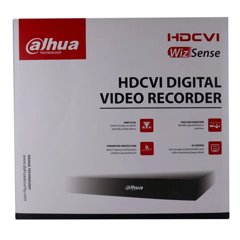 Dahua Hikvision 4K 5MP Mini Wizsense grabador de vídeo digital OEM DVR para Cámara de Seguridad (XVR5104HS-4KL-I3/XVR5108HS-4KL-I3)