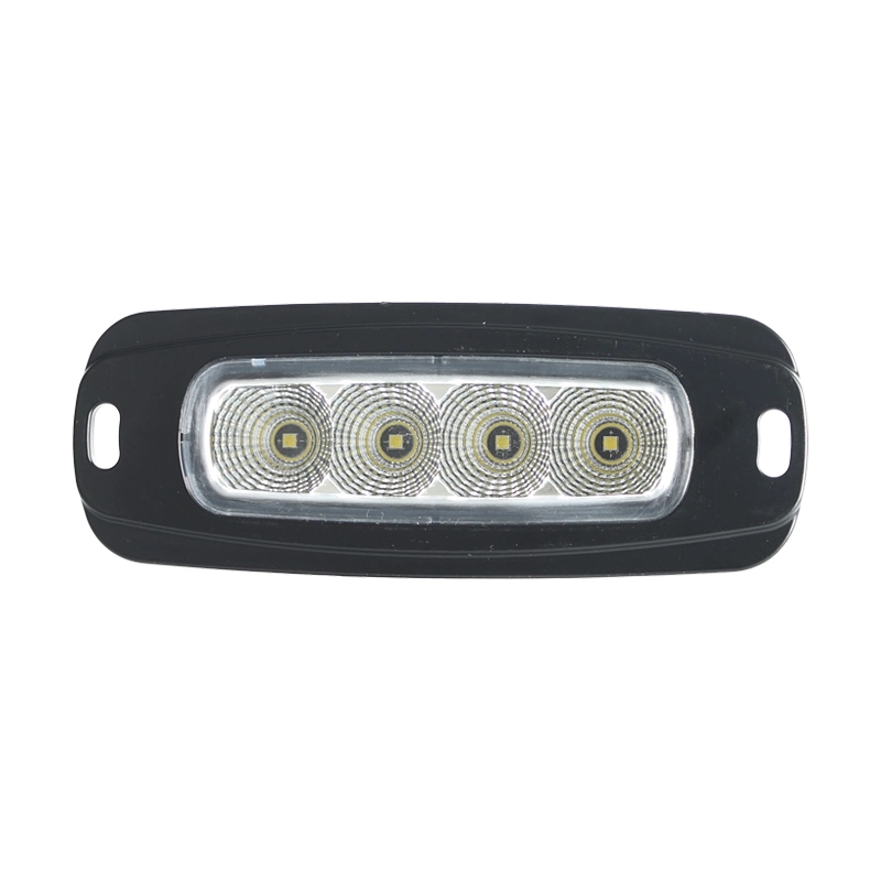 Lámpara LED de montaje empotrado mejorada 20W 12V/24V con focos Haz de luz de retroceso LED para todoterreno todoterreno Offroad 4X4