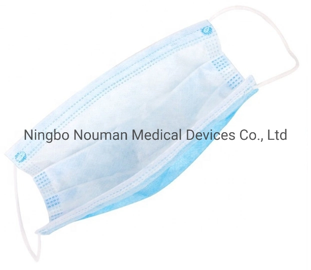 Disposable 3ply Non-Sterile Bfe 95% or 99% Factory Protective Face Mask