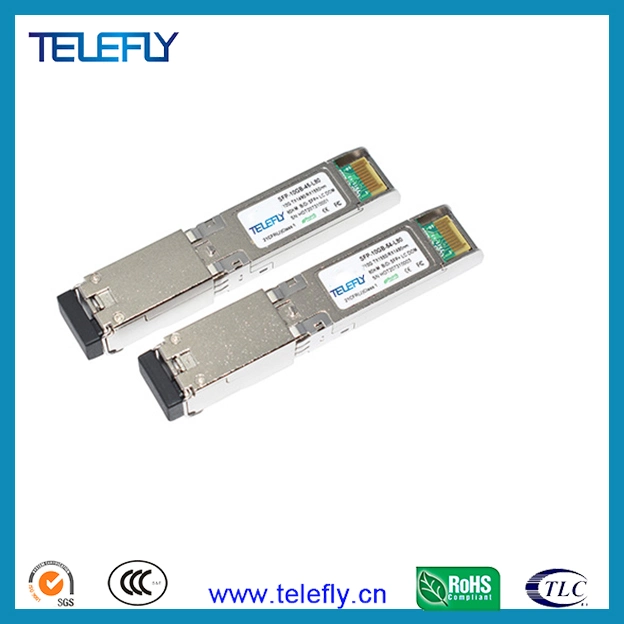 10g 1470nm-1610nm 80km CWDM SFP FTTH Transceiver in Communication Module