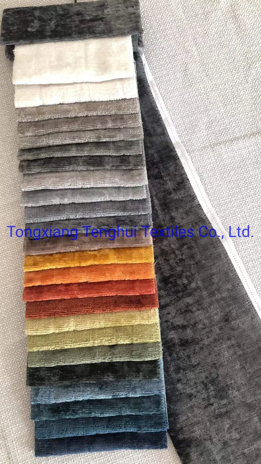 Wholesale/Supplier Home Textile Fabric Design of Chenille Fabric Use for Sofa and Chairs