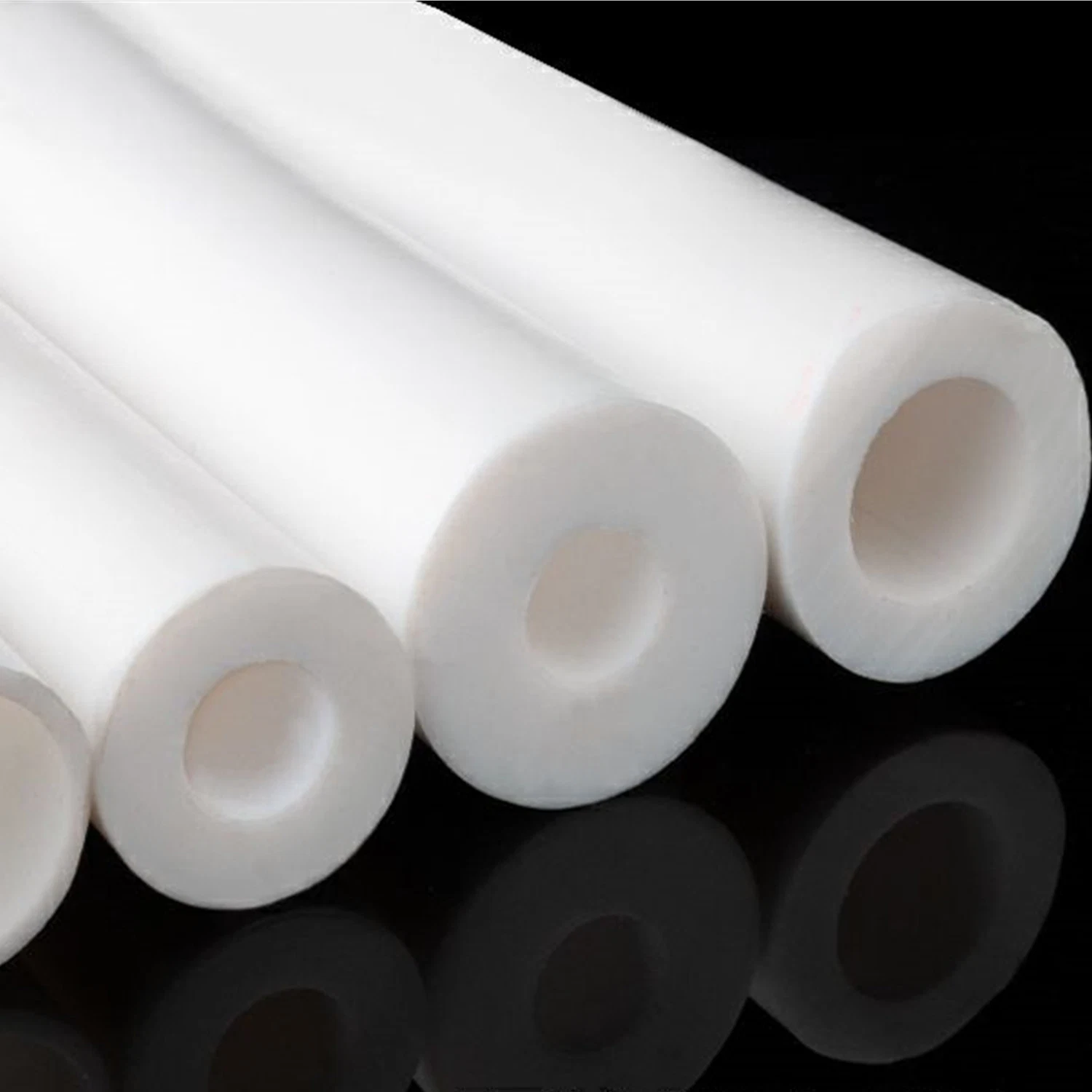 China OEM Pure Medical Grade Round White PTFE Tube