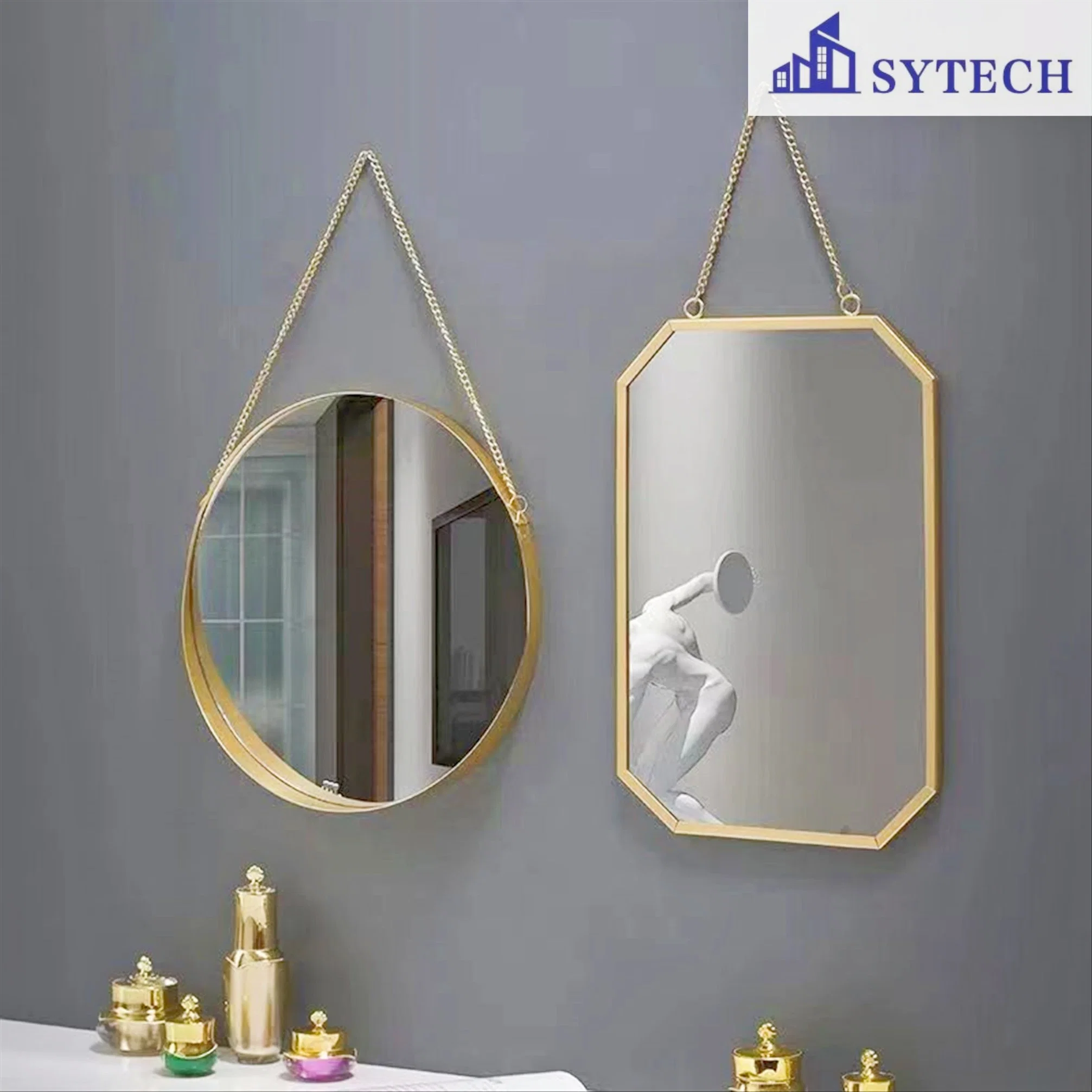 Aluminium/Cuivre Sans/Stratifié/Solaire/Avant Première Surface/Antique/Rétroviseur/Chrome/Un Sens/irrégulier/LED/ Miroir Intelligent/ Miroir de Salle de Bain/Coloré/Convexe