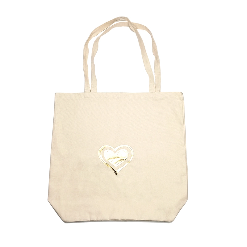 Wholesale Cotton Canvas Shopping Bag with Custom Logo Printing