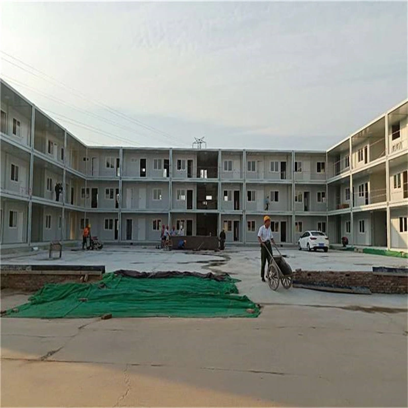 Construction Site Accommodation Luxury Classroom Office Building Flat Pack Container Camp