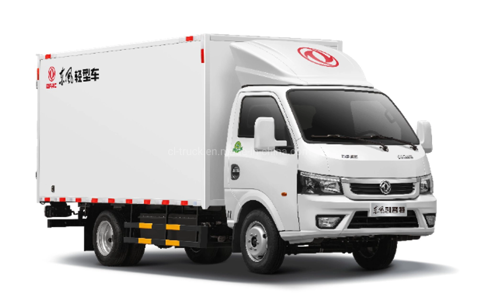 Dongfeng interfaz estándar europea pequeño camión de transporte eléctrico puro