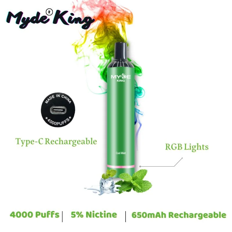 سعر الجملة 10ml 4000puffs قلم القلم جهاز قابل للاستخدام من القردة القرد سقسارة إلكترونية من قلم القرد ناعم المذاق