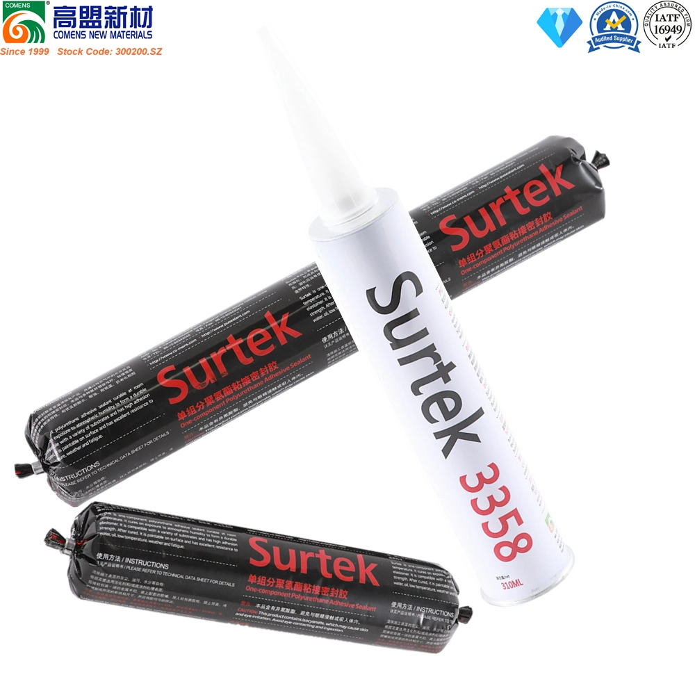 Commonly Used Polyurethane (Surtek 3358) for Windscreen/Windshield Fixing and Replacement