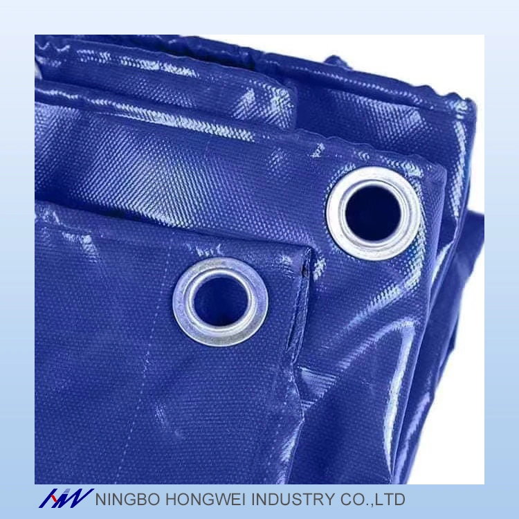 لون أخضر HDPE نسيج قماش التربولين، غطاء بلاستيك من مادة PVC منقوع، غطاء الشاحنة غطاء التربولين ورقة بلاستيكية