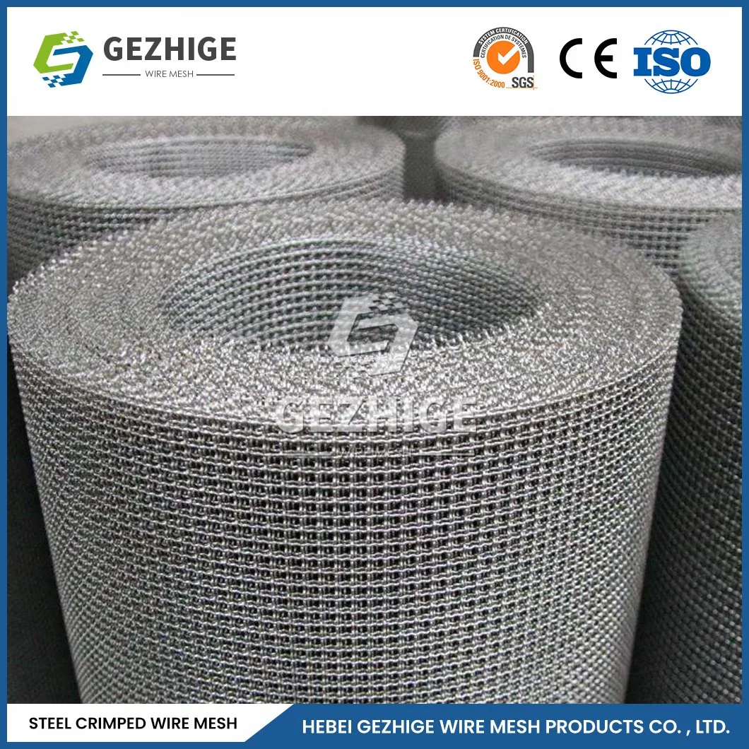 Gezhige Stainless Steel Wire Mesh Security Screen Mesh Suppliers Dutch Woven Wire Mesh China Coal Crimped Wire Mesh