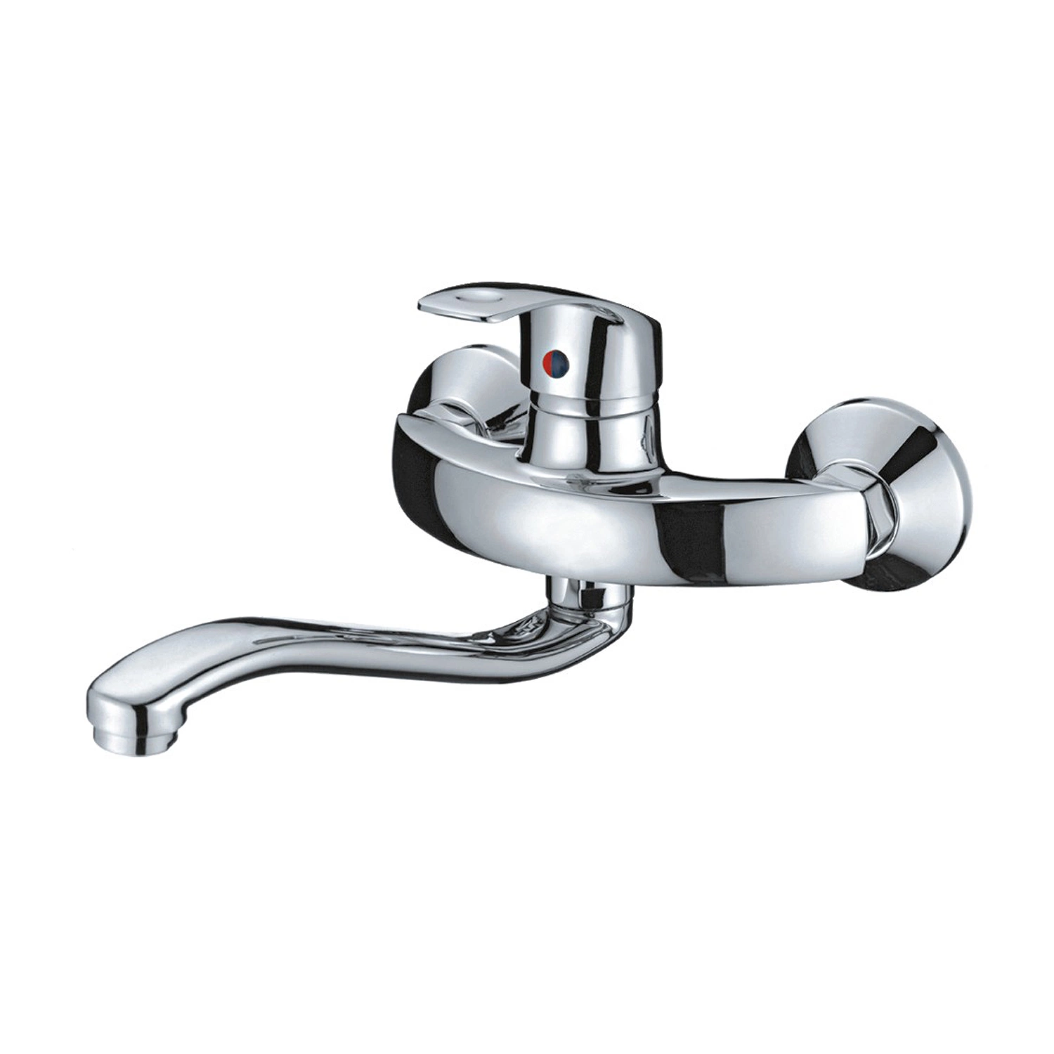 Azeta Single Handle Wall Mount Brass Bath Faucet Bathroom Shower Mixer