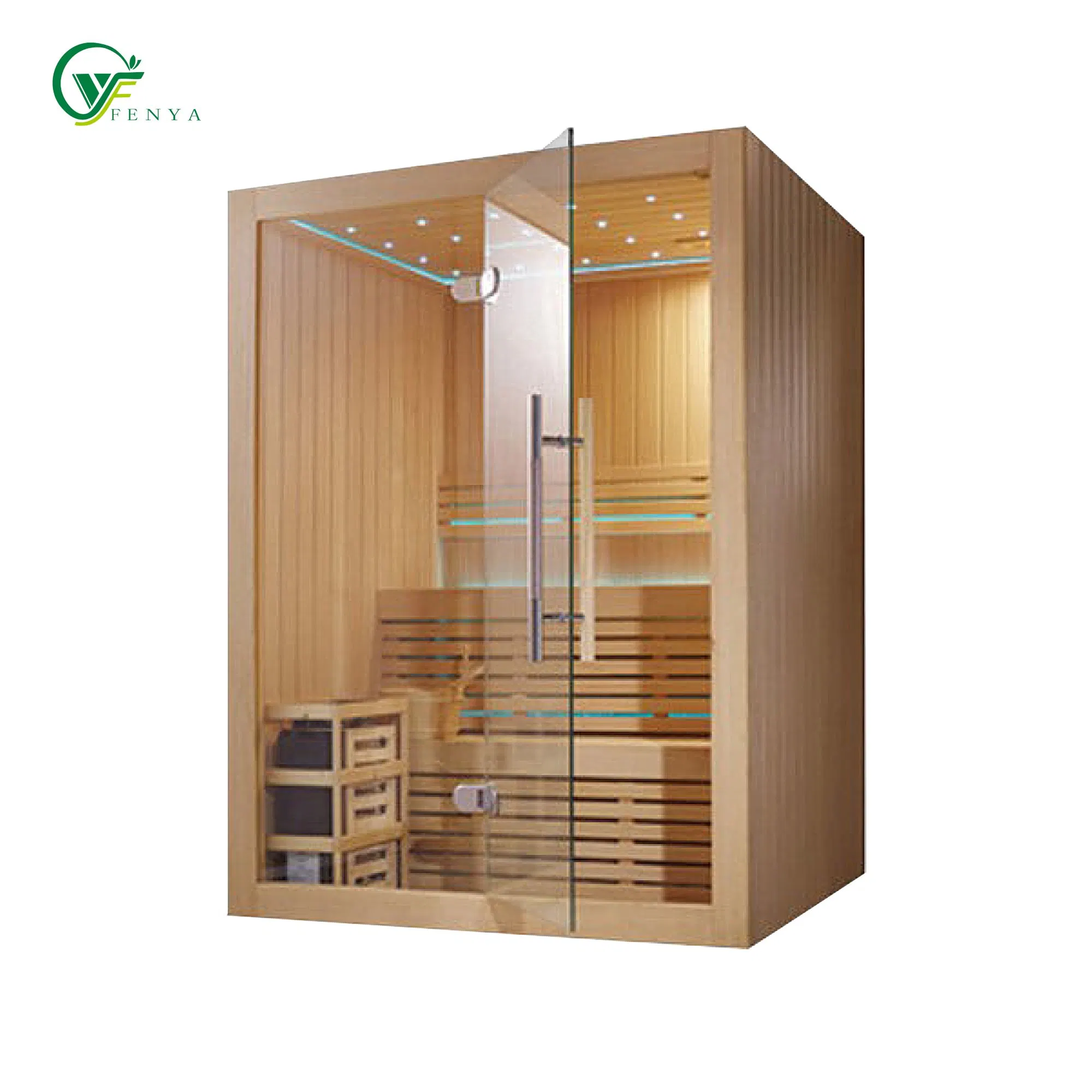 2 People Use Dry Steam Room Sauna Finland for Sale