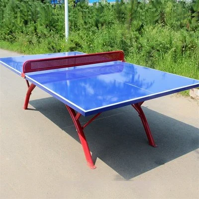 Sports Park blue and White Outdoor Ping Pong Table