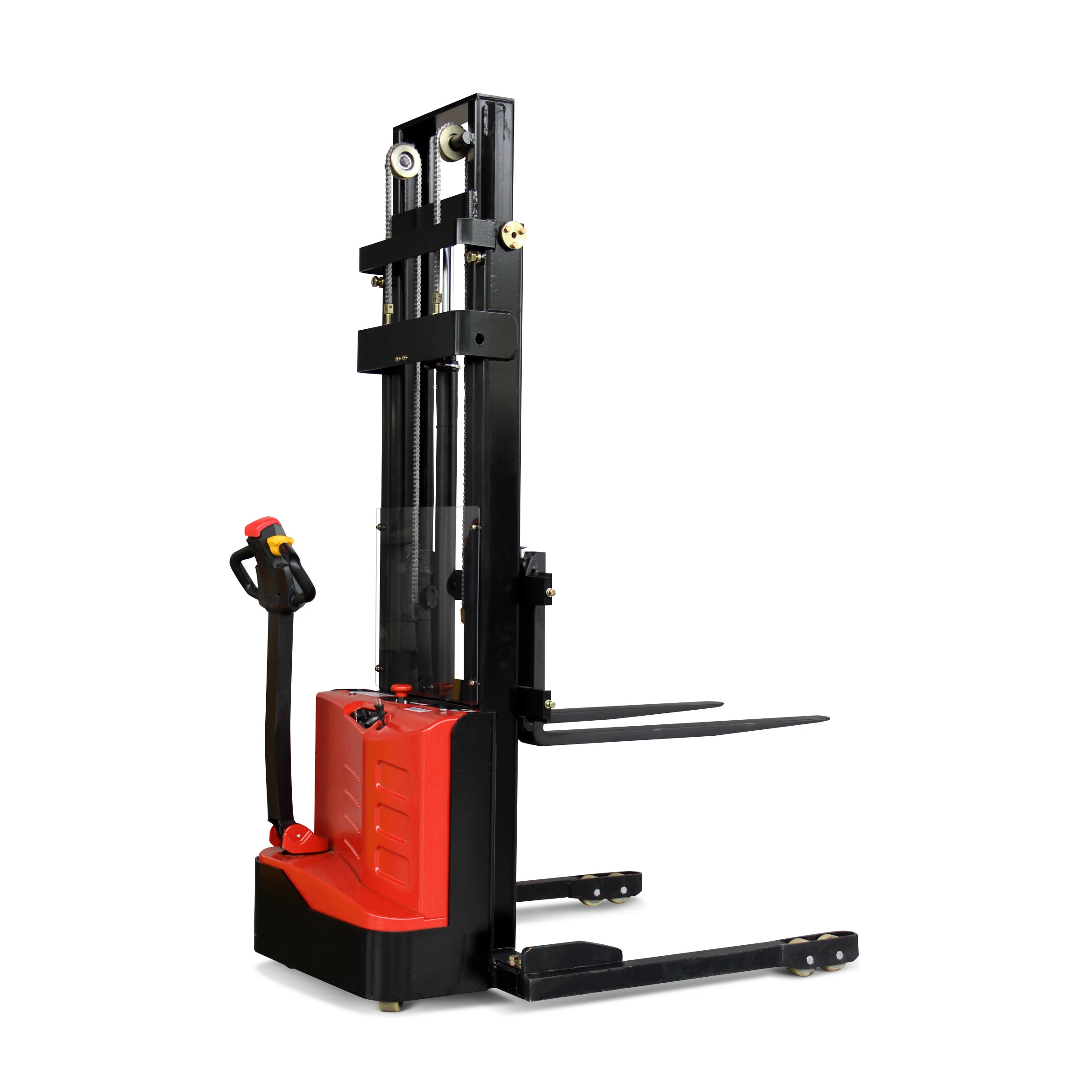 Hot Sale Wide Straddle Leg Electric Pallet Stacker Power Stacker