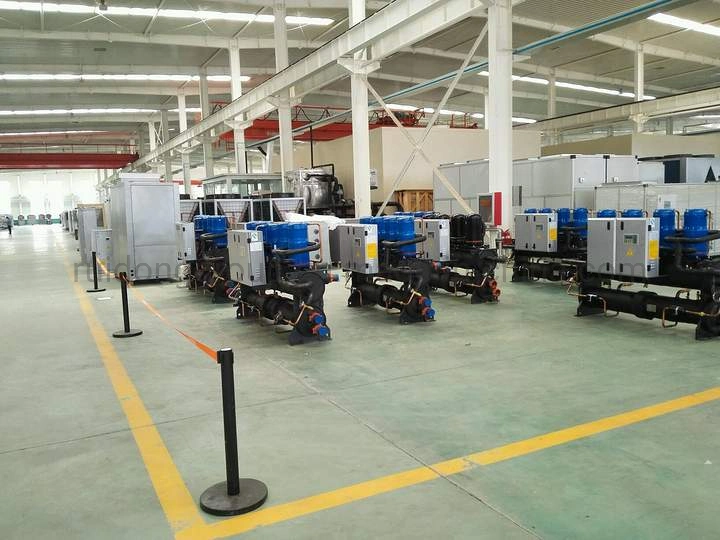 Industrial Chiller 8kw-300kw Cooling System Cooler Central Air Conditioner Water Cooled Scroll Water Chiller Factory