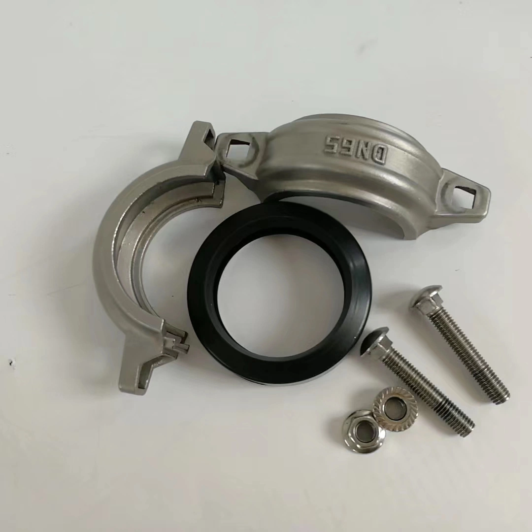 New Product Stainless Steel Asia Grooved Fitting Pipe Joint Coupling