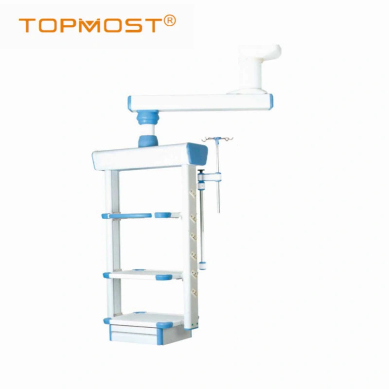 Nass-und Trockensägebrücke Doppelarm elektrische medizinische Hängegehäuse Twin Medizinische Versorgung Für Medizinische Hängegehäuse