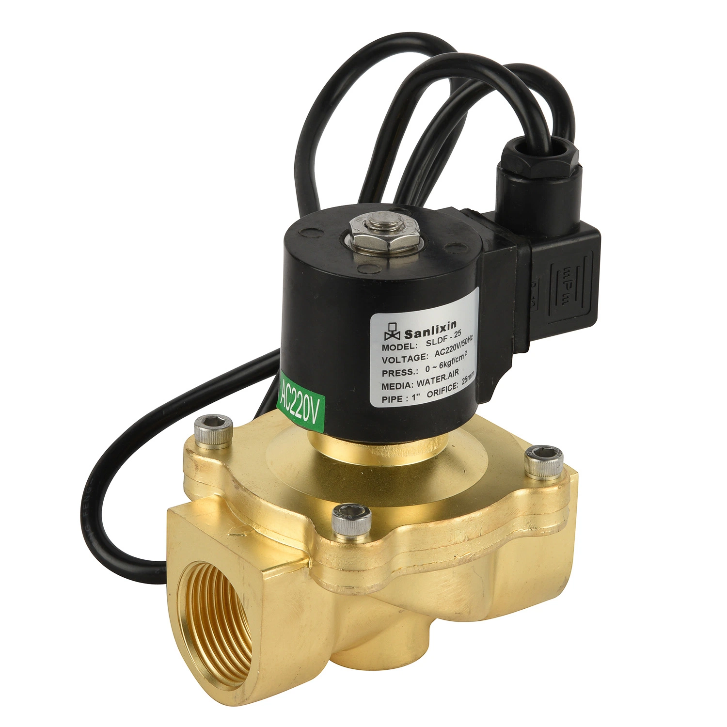 Normally Closed Solenoid Valve Good for Spring - Under Water (SLDF SERIES)