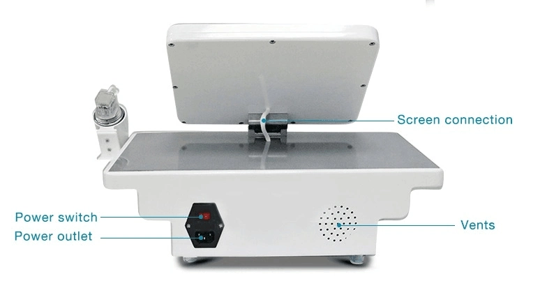 Las fracciones de RF Micro-Needle arruga la piel Tighting removedor de equipos de belleza