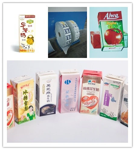 China Heli Laminated Paper Aseptic Packaging for Liquid