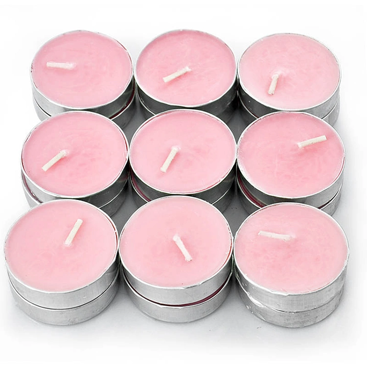 Comercio al por mayor de 4 horas de luz de té blanco Velas Velas Tealight