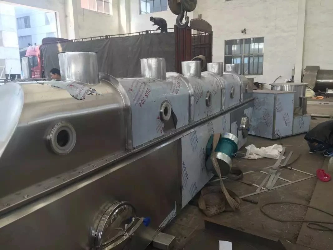 Factory Direct Supply High Efficiency Vibration Fluidized Bed Dryer for Food Industry