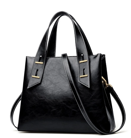 High quality/High cost performance PU Leather Ladies Tote Handbag