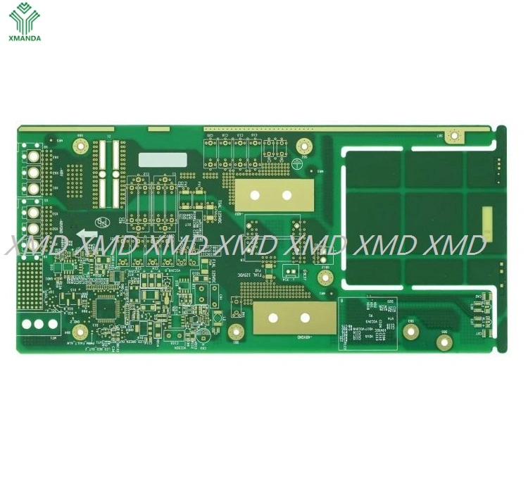 PCB de comunicação inteligente com placa de alimentação de seis camadas