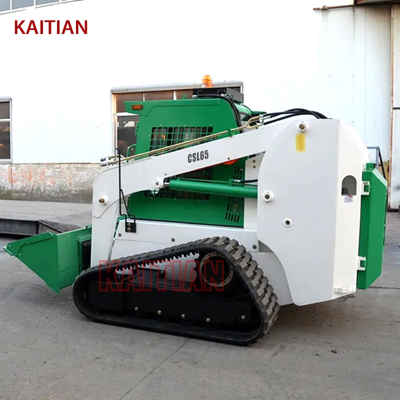 Earthmoving Machinery Farm Useful Hydraulic Joystick EPA Diesel Engine Loader Mini Skid Steer CSL65