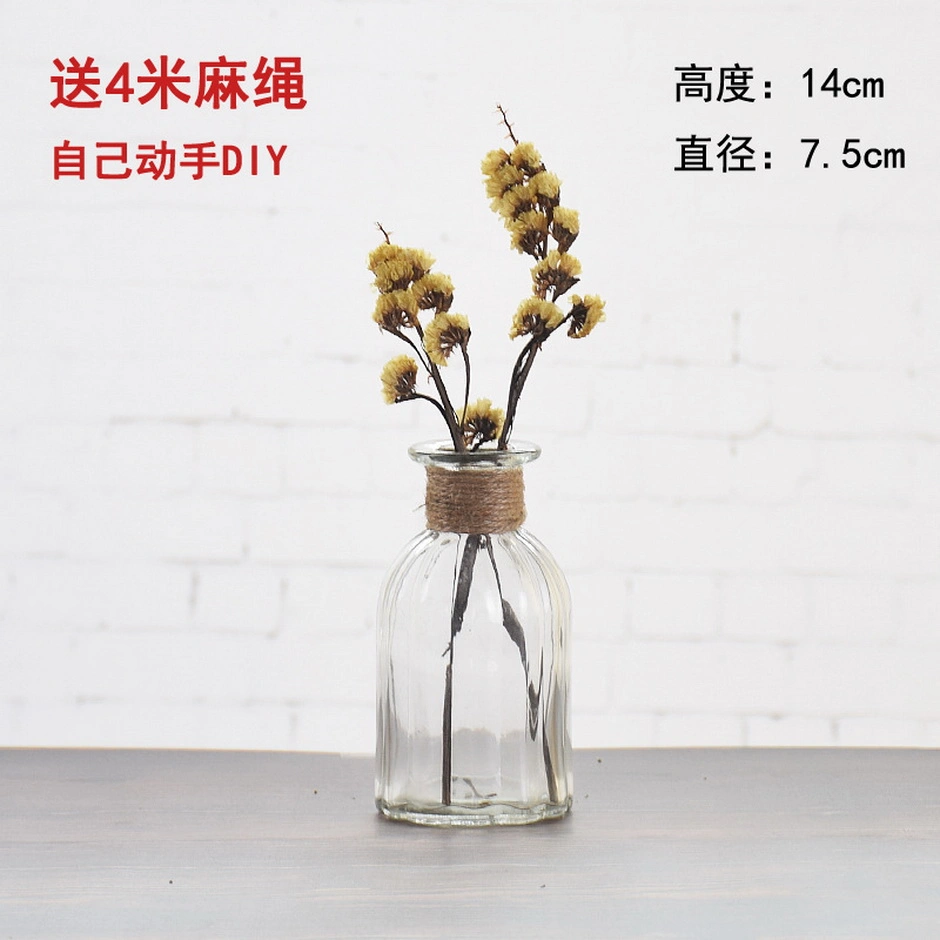 Home Decor Flower Vase Glass Painted Glass Vases