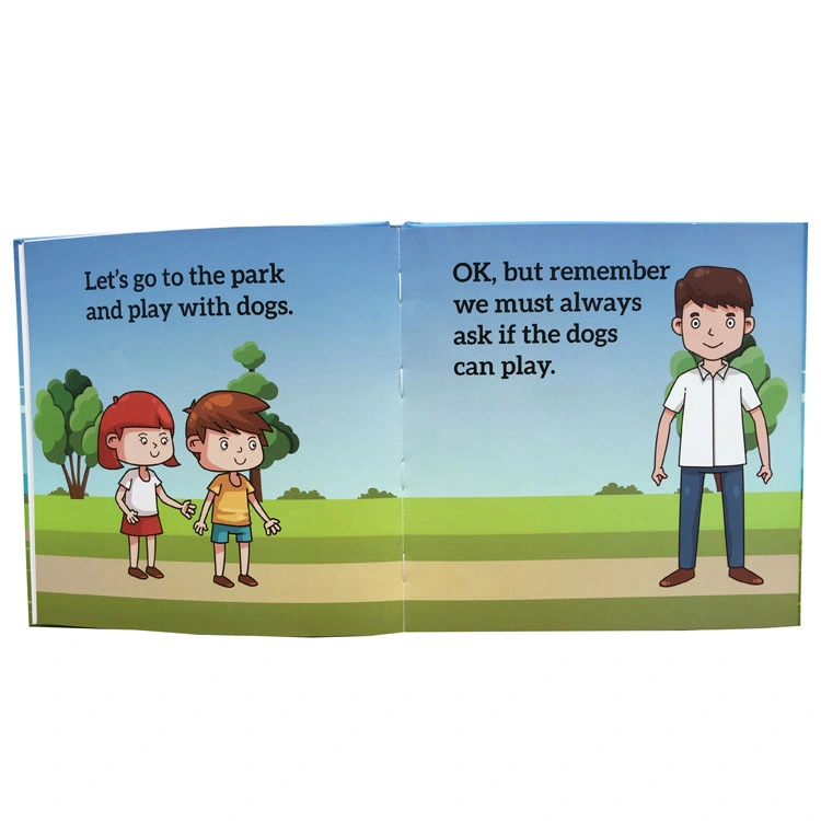 Custom Series Book Educational Hardcover Children Board Story Book Printing