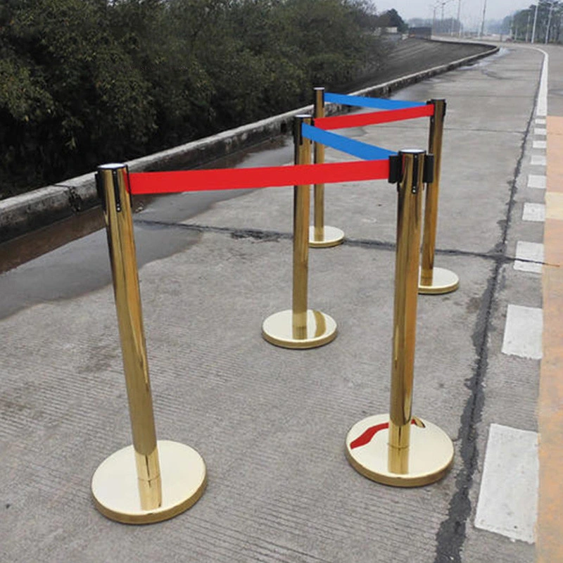 Wholesale/Supplier Roadway Products Stainless Queue Pole, Good Quality Road Safety Crowd Control Barrier