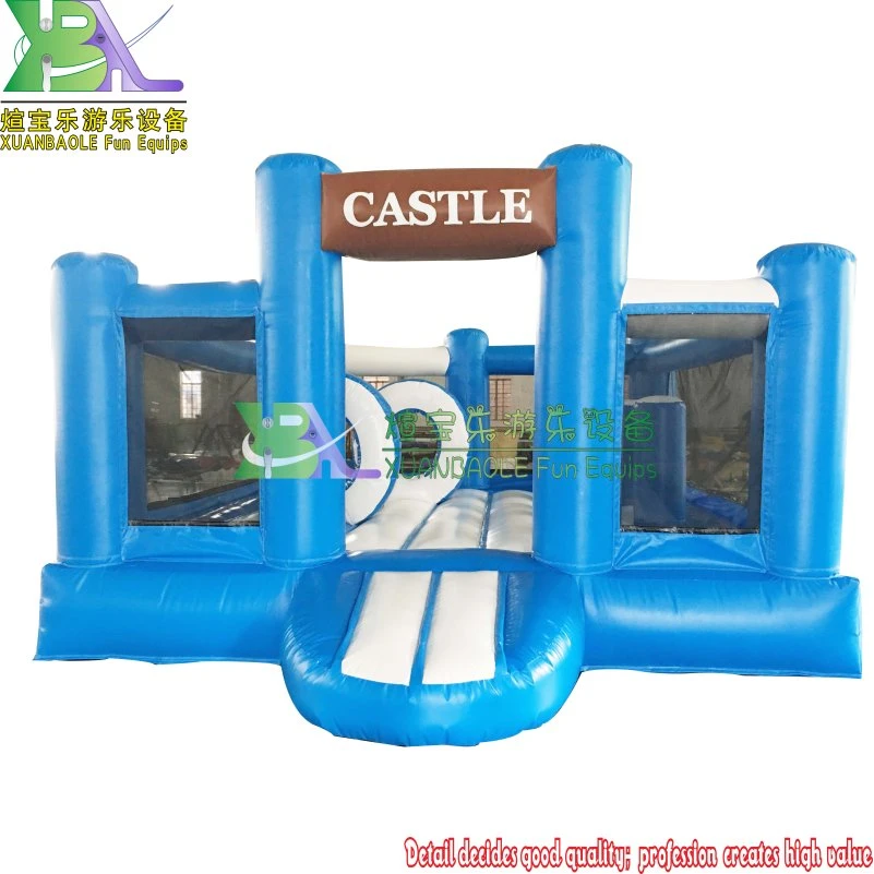 Los adultos de rebote de la Luna Azul y Blanco Saltar Castillo Inflable Gorila para el entretenimiento familiar