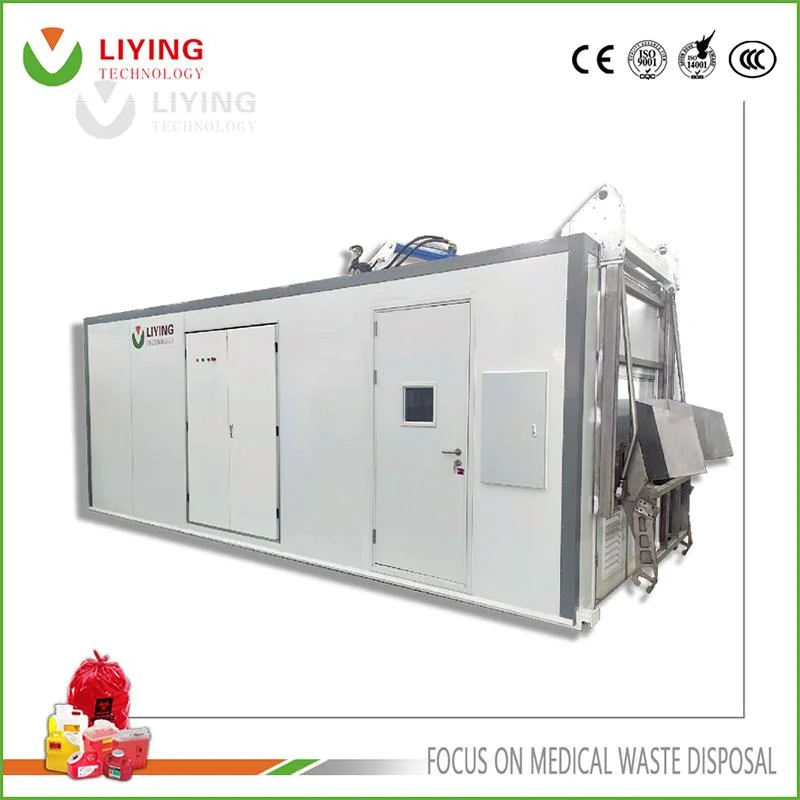 Infectious/Hospital Clinic Medical Waste Microwave Treatment/on-Site Disinfection Disposal Equipment