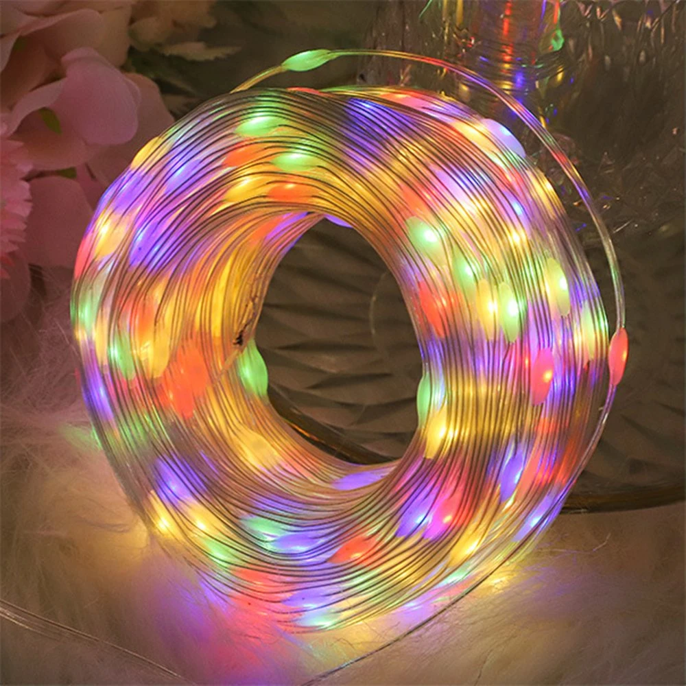 Christmas Light Christmas Popular Solar LED Christmas Lights Bedroom Outdoor Indoor Wall Decorations