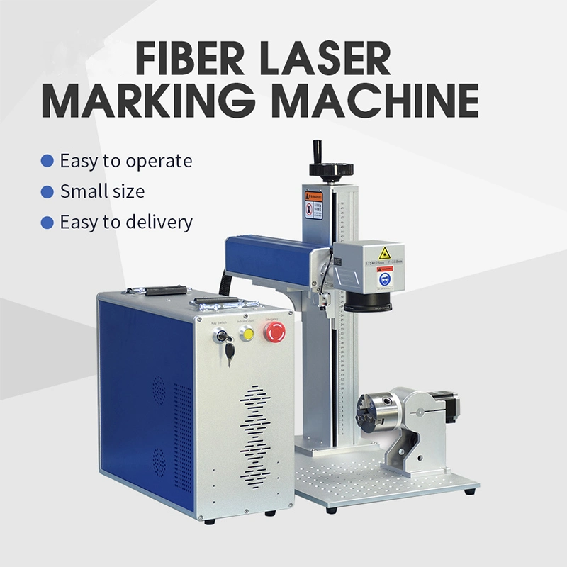 Precision 20W 30W 50W Encoding Fiber Laser Marking Machine