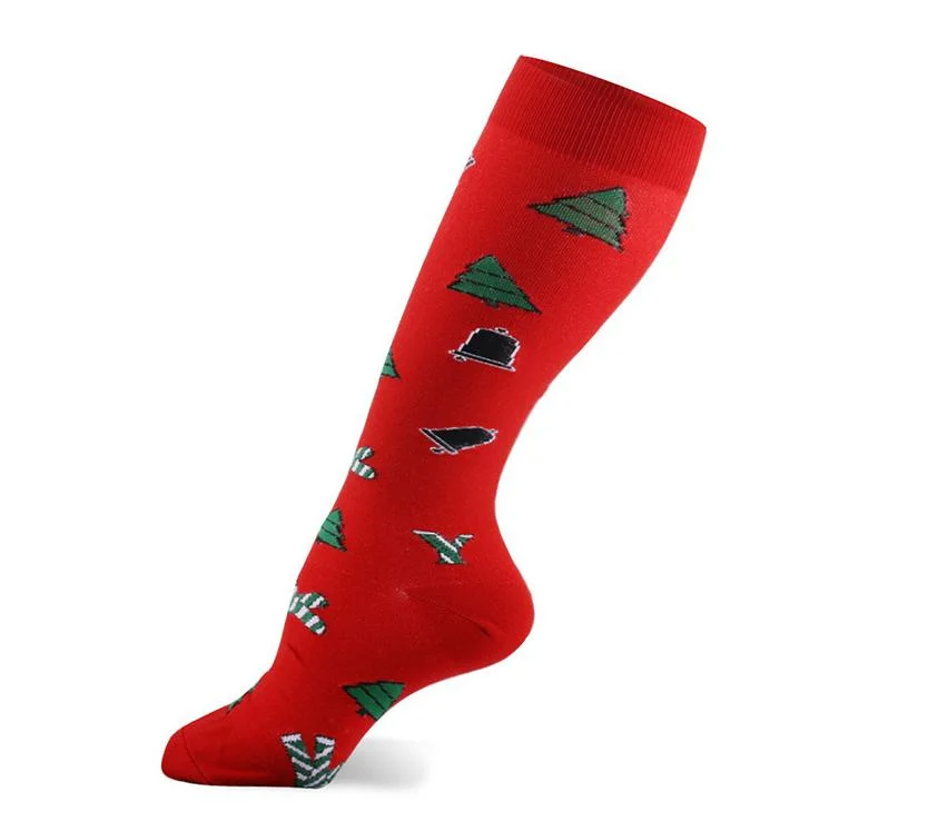 Frauen Weihnachts Socken Geschenke für Frauen Mädchen Lustige Neuheit bunt Baumwoll-Holiday Crew Socken