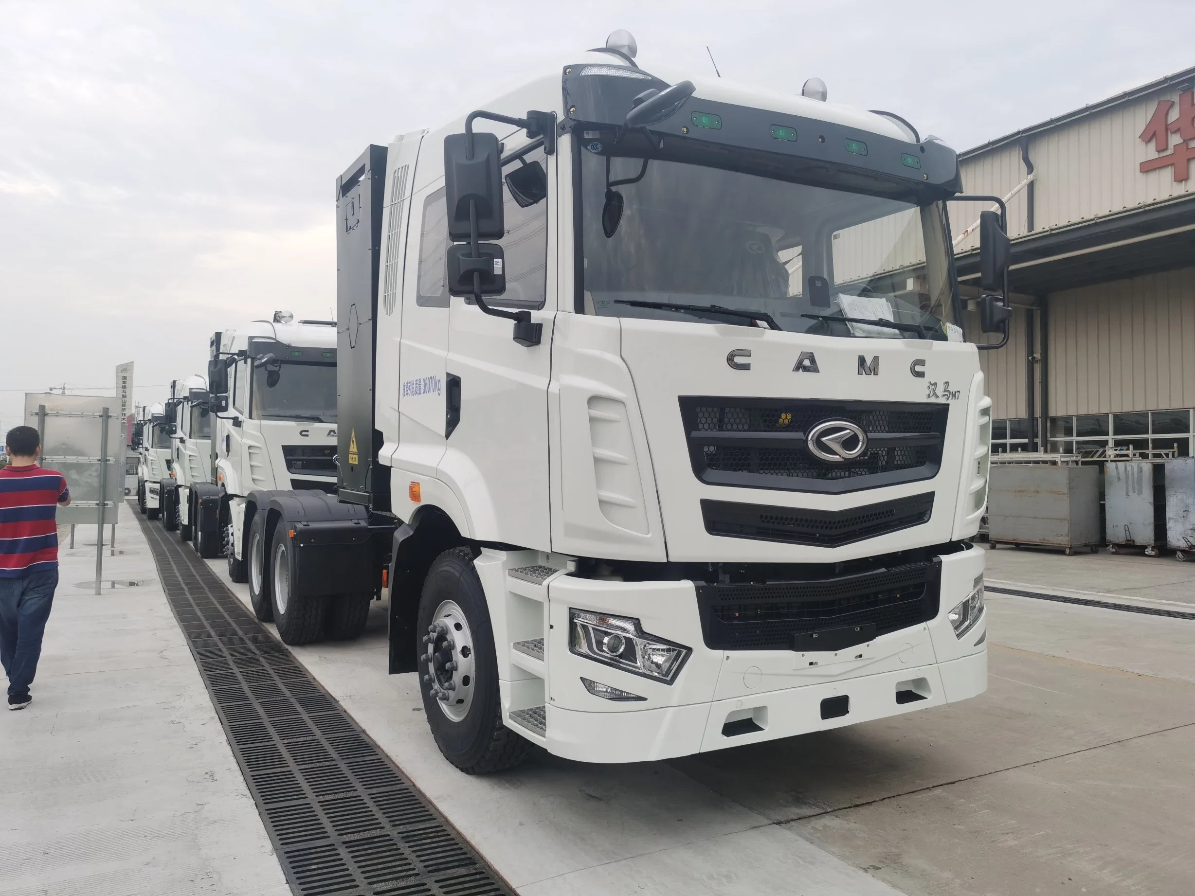 hot sale CAMC High quality/High cost performance 6*4 Electric Trucks