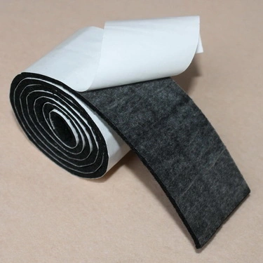 Самоклеящаяся войлочная лента полиэфирная войлочная лента жесткий материал Защита черная мебель войлочные полосы DIY форма скользящая накладка лента Чувствовали