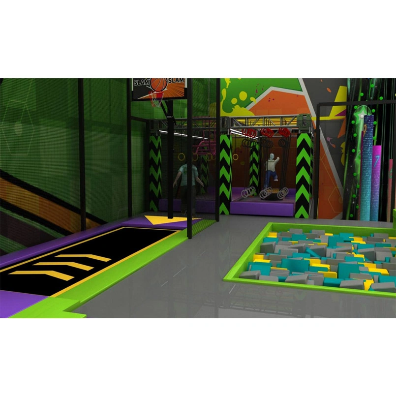 Custom Products Trampoline Park Play Area Indoor Playground