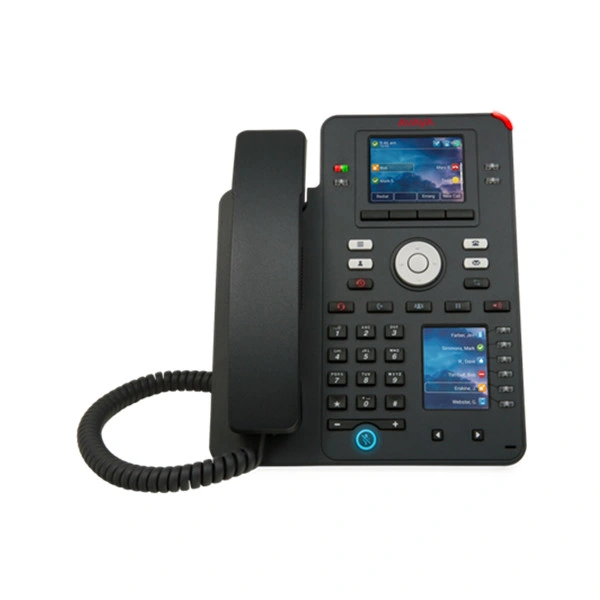 Das preisgünstige, leistungsstarke Avaya IX IP Phone J159 IP Phone verfügt über primäre und sekundäre Farbdisplays